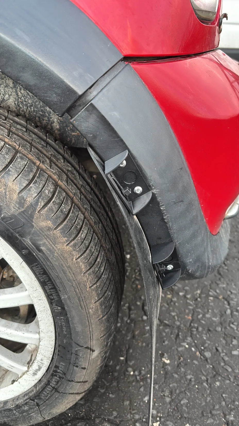 Motorsport Rally Mudflap Brackets