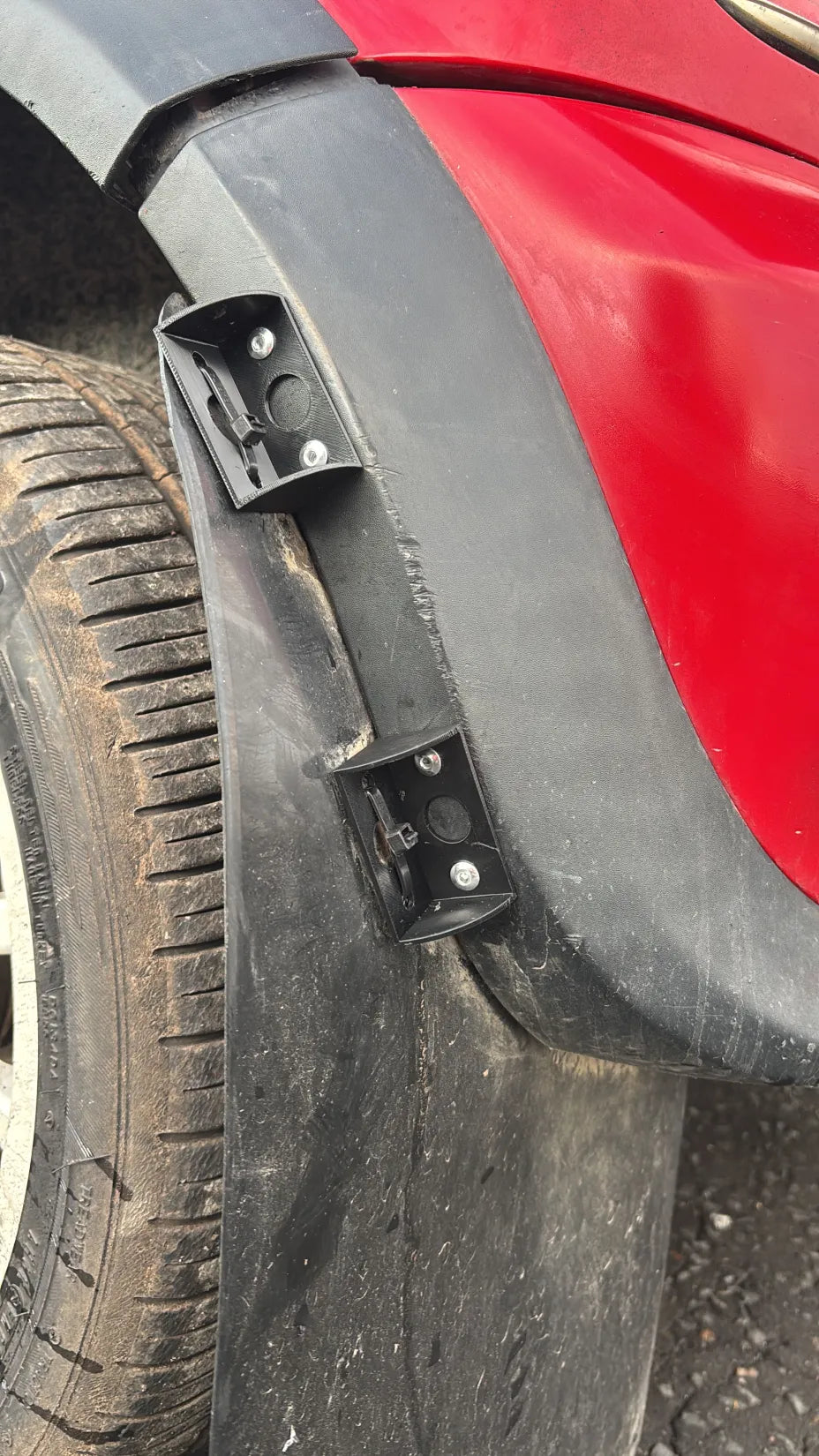 Motorsport Rally Mudflap Brackets