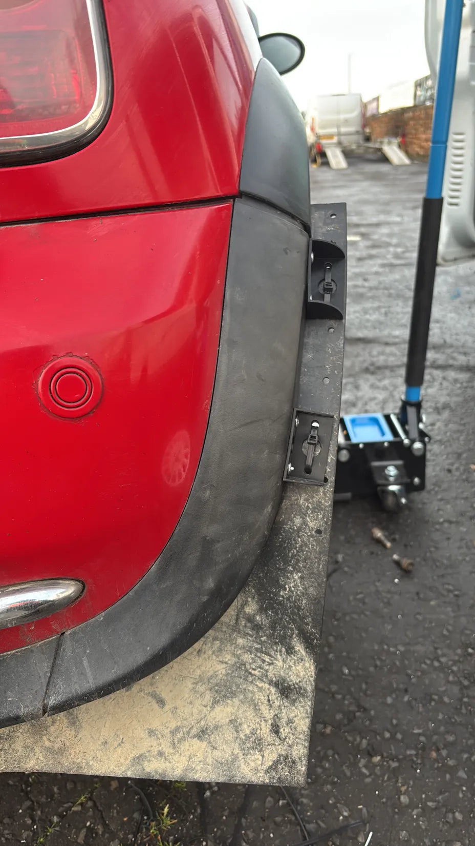 Motorsport Rally Mudflap Brackets