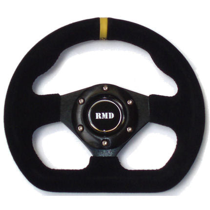 Motorsport "D" Style 255mm Steering Wheel